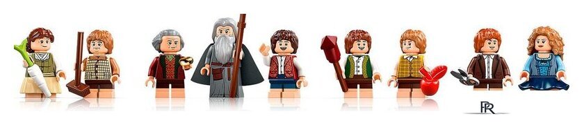 Конструктор LEGO Icons 10354 Властелин колец: Шир - Изображение №7 — Интернет-магазин ПроЗаказ