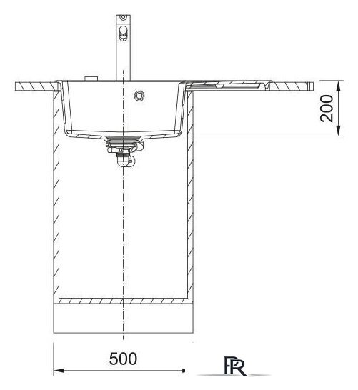 Кухонная мойка Franke Centro CNG 611-78 TL 114.0740.849 (оникс) - Изображение №4 — Интернет-магазин ПроЗаказ