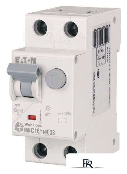 Дифференциальный автомат Eaton HNB-C161N003 1P+N 16А С 6кА 30мА АС 2М 195127 - Изображение №2 — Интернет-магазин ПроЗаказ
