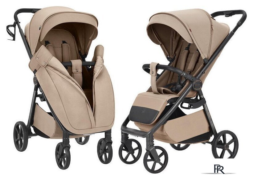 Коляска прогулочная «книга» Carrello Bravo Carbon CRL-5530 (Frost Beige) - Изображение №8 — Интернет-магазин ПроЗаказ