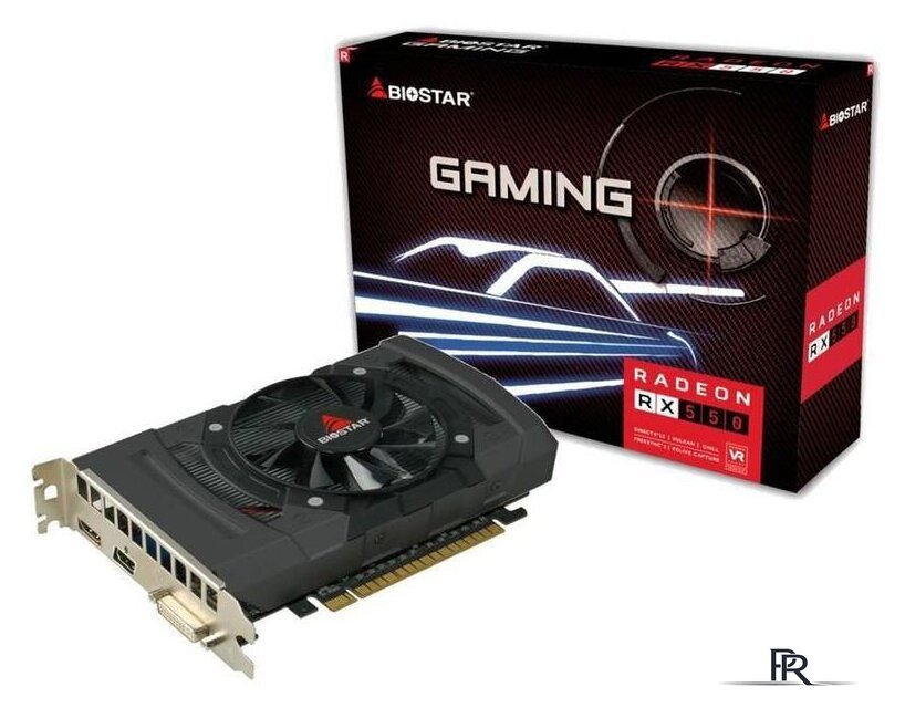 Видеокарта BIOSTAR Radeon RX 550 4GB GDDR5 VA5505RF41 - Изображение №1 — Интернет-магазин ПроЗаказ
