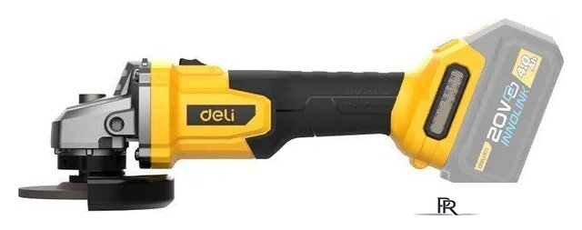 Угловая шлифмашина Deli EDC602Z (без АКБ) - Изображение №2 — Интернет-магазин ПроЗаказ