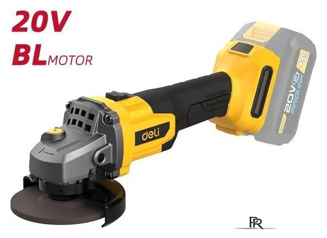 Угловая шлифмашина Deli EDC602Z (без АКБ) - Изображение №3 — Интернет-магазин ПроЗаказ