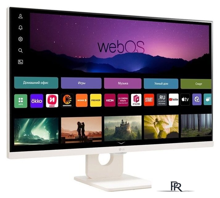 Smart монитор LG MyView Smart Monitor 27SR50F-W - Изображение №3 — Интернет-магазин ПроЗаказ