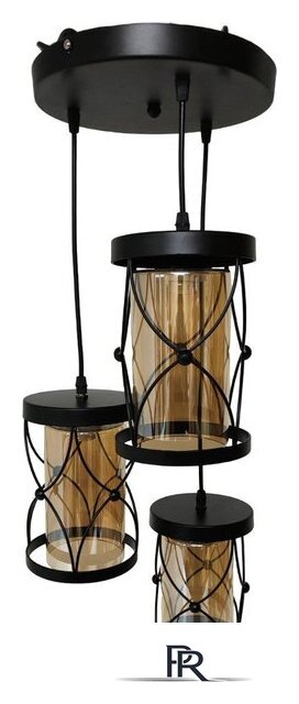 Подвесная люстра Mirastyle SX-N-8870/3H BK - Изображение №1 — Интернет-магазин ПроЗаказ