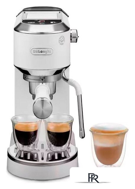 Рожковая кофеварка DeLonghi Dedica EC890.WI - Изображение №1 — Интернет-магазин ПроЗаказ