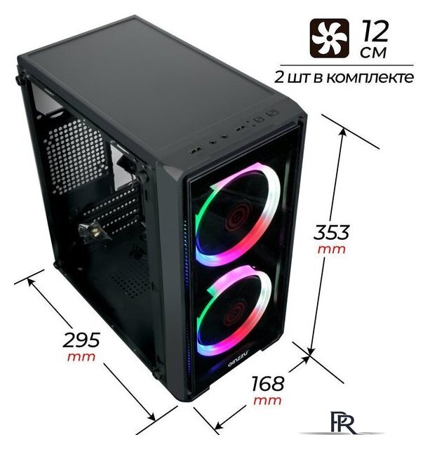 Корпус Ginzzu B177 - Изображение №6 — Интернет-магазин ПроЗаказ