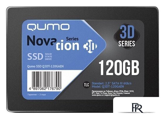 SSD QUMO Novation 3D 120GB Q3DT-120GAEN - Изображение №1 — Интернет-магазин ПроЗаказ