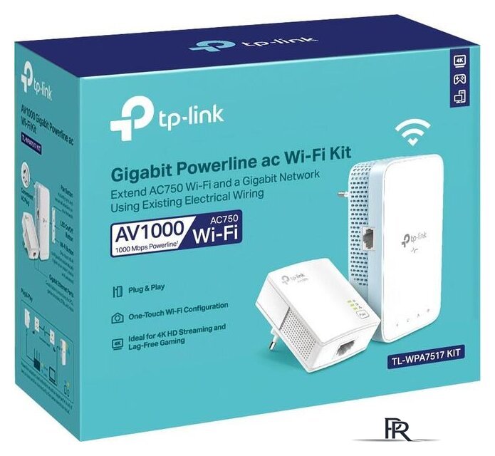 Комплект powerline-адаптеров TP-Link TL-WPA7517 KIT - Изображение №6 — Интернет-магазин ПроЗаказ