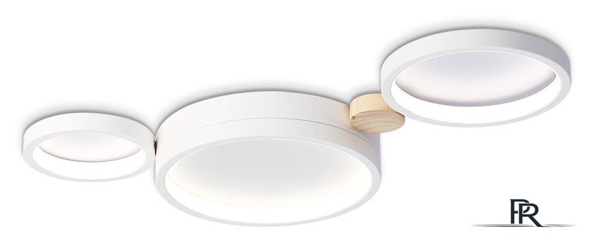 Припотолочная люстра Ambrella light FL4812/3 WH - Изображение №2 — Интернет-магазин ПроЗаказ