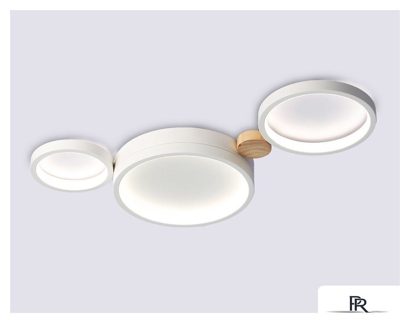 Припотолочная люстра Ambrella light FL4812/3 WH - Изображение №1 — Интернет-магазин ПроЗаказ