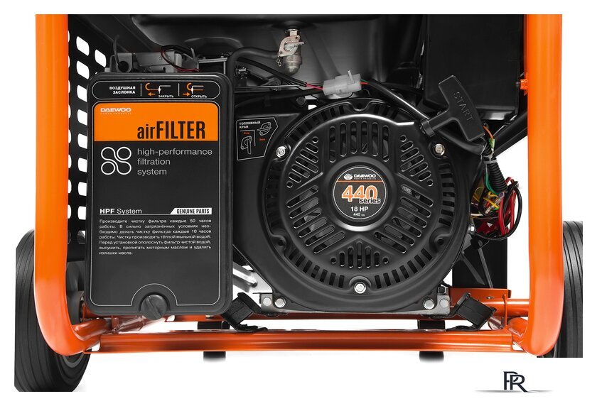 Бензиновый генератор Daewoo Power GDA 8500E-3 - Изображение №15 — Интернет-магазин ПроЗаказ