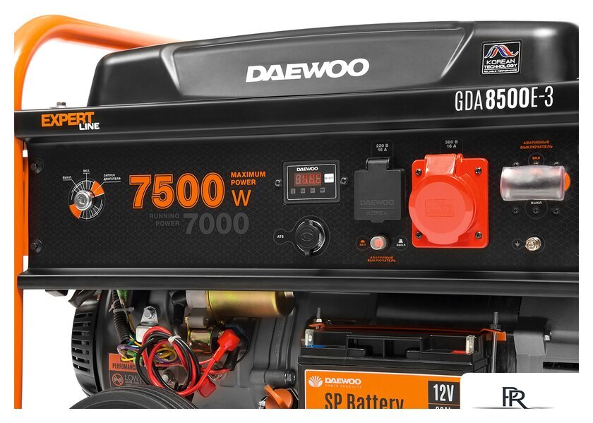 Бензиновый генератор Daewoo Power GDA 8500E-3 - Изображение №11 — Интернет-магазин ПроЗаказ
