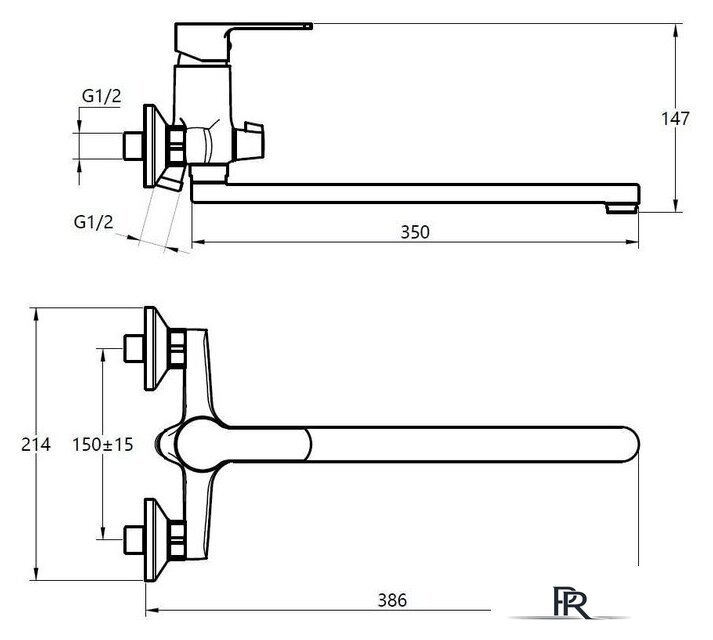 Смеситель Voda Drop DP31 - Изображение №3 — Интернет-магазин ПроЗаказ