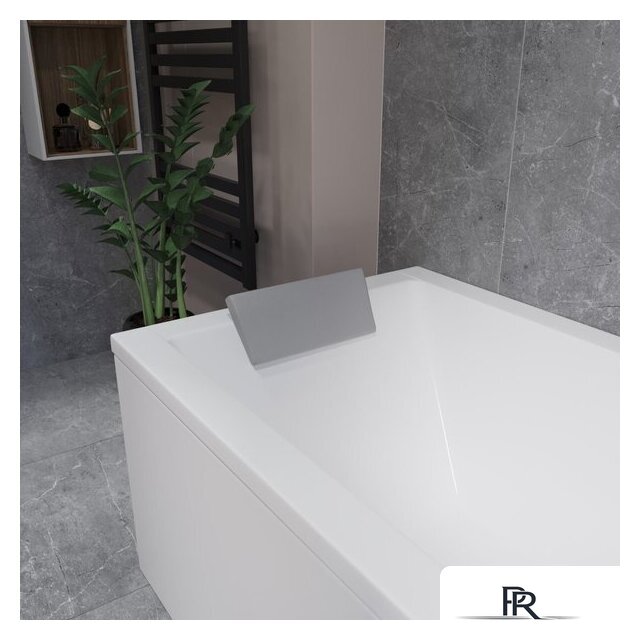 Ванна Lauter Oasis 190 21203090 (с ножками, серым подголов., белый лиц. и торц.экран) - Изображение №13 — Интернет-магазин ПроЗаказ