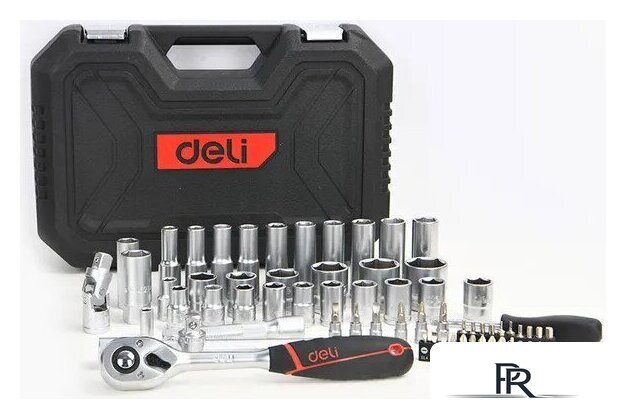 Универсальный набор инструментов Deli EDQ43062 (62 предмета) - Изображение №2 — Интернет-магазин ПроЗаказ