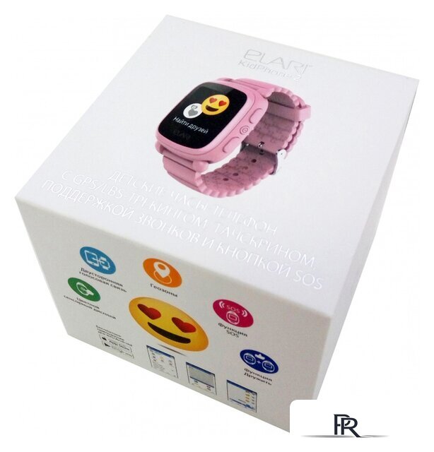 Детские умные часы Elari KidPhone 2 (розовый) - Изображение №7 — Интернет-магазин ПроЗаказ