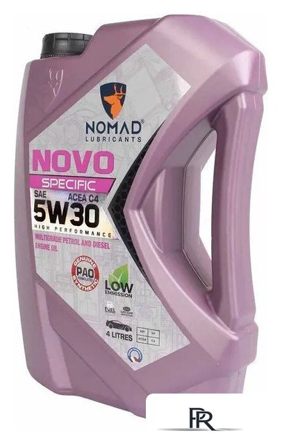 Моторное масло Nomad Novo Specific 5W-30 ACEA C4 4л - Изображение №3 — Интернет-магазин ПроЗаказ