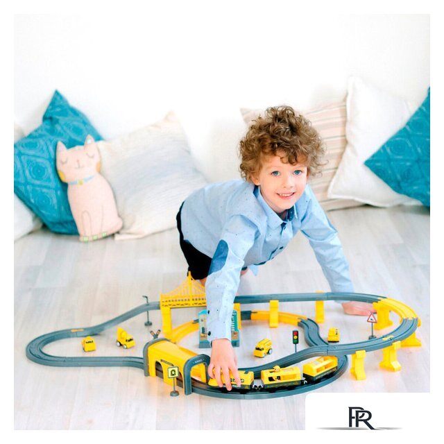 Набор железной дороги Givito Строительная площадка G201-001 - Изображение №7 — Интернет-магазин ПроЗаказ