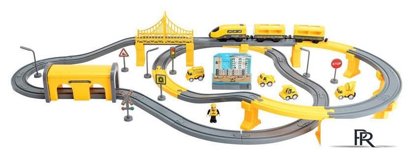Набор железной дороги Givito Строительная площадка G201-001 - Изображение №1 — Интернет-магазин ПроЗаказ