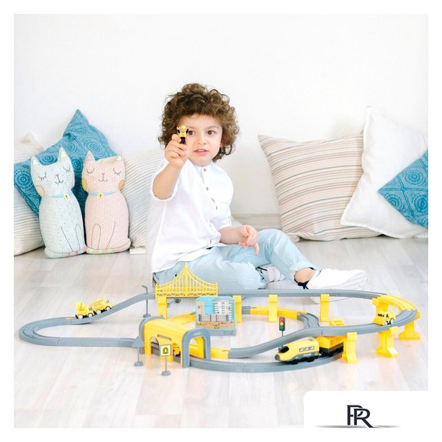 Набор железной дороги Givito Строительная площадка G201-001 - Изображение №6 — Интернет-магазин ПроЗаказ