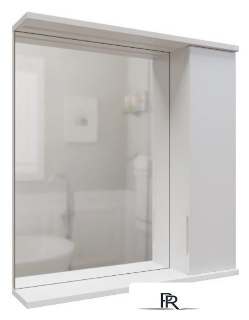  Mixline Шкаф с зеркалом для ванной Лайн 60 553011 (правый, с подсветкой) - Изображение №2 — Интернет-магазин ПроЗаказ