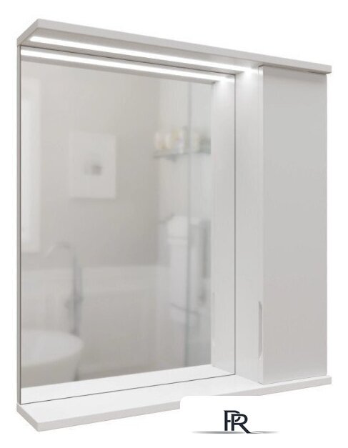  Mixline Шкаф с зеркалом для ванной Лайн 60 553011 (правый, с подсветкой) - Изображение №1 — Интернет-магазин ПроЗаказ
