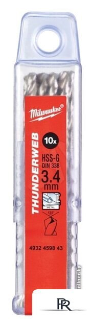 Набор сверл Milwaukee 4932459843 (10 предметов) - Изображение №1 — Интернет-магазин ПроЗаказ