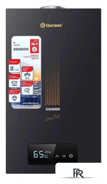 Газовая колонка Thermex S 20 MD (Art Black) - Изображение №1 — Интернет-магазин ПроЗаказ