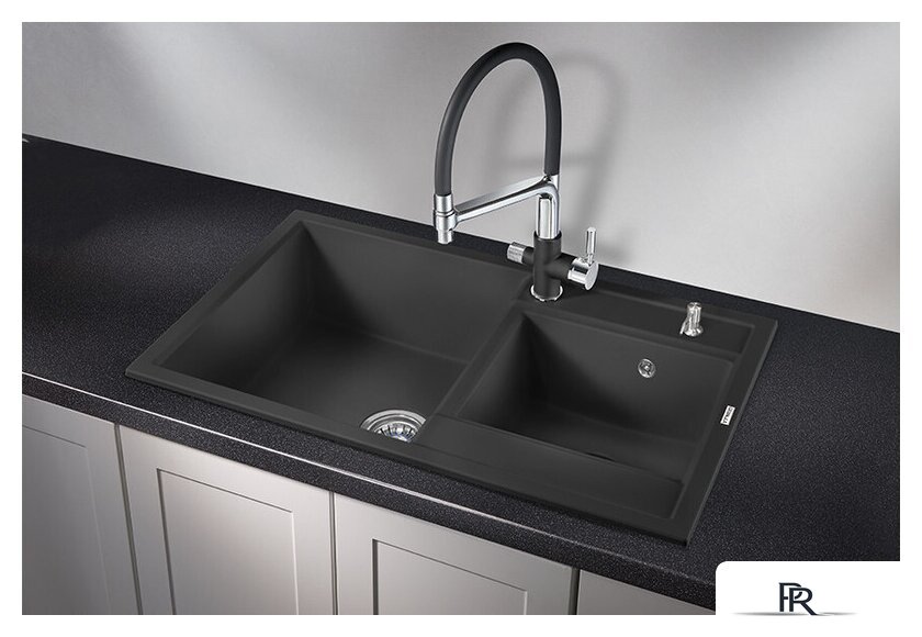 Кухонная мойка Granula GR-8201 (турмалин) - Изображение №3 — Интернет-магазин ПроЗаказ