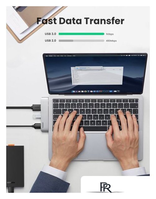 USB-хаб Ugreen CM251 60559 - Изображение №4 — Интернет-магазин ПроЗаказ