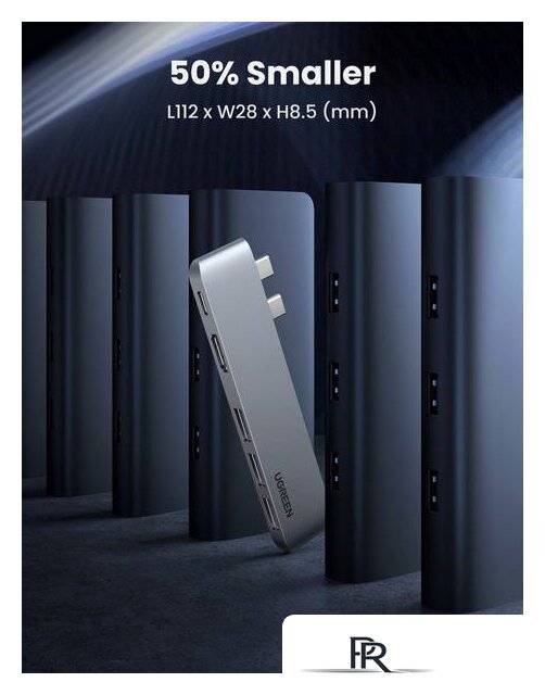 USB-хаб Ugreen CM251 60559 - Изображение №6 — Интернет-магазин ПроЗаказ