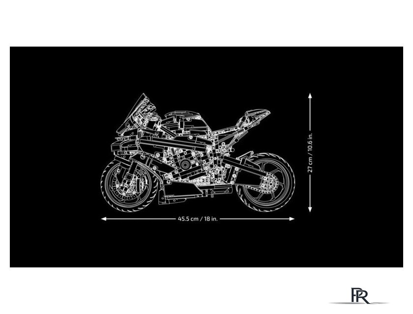 Конструктор LEGO Technic 42130 BMW M 1000 RR - Изображение №2 — Интернет-магазин ПроЗаказ