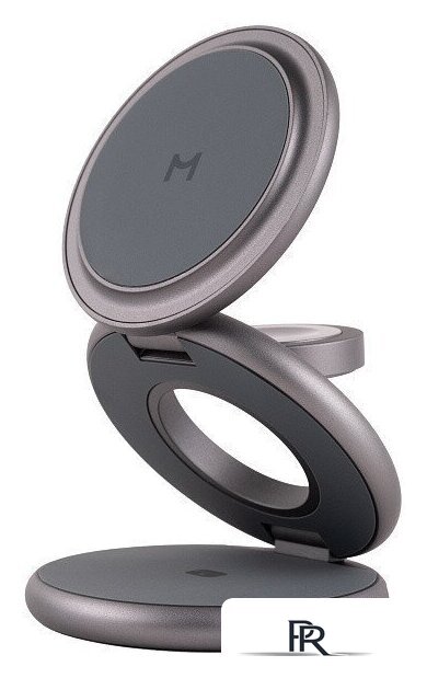 Беспроводное зарядное Magssory Disc Signature Edition 3 в 1 для Samsung WCH053 (серый) - Изображение №1 — Интернет-магазин ПроЗаказ