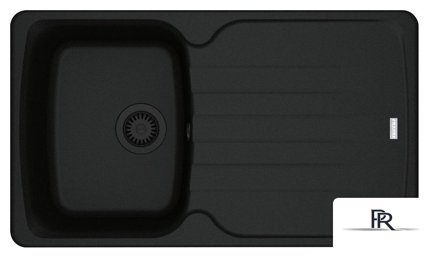 Кухонная мойка Franke Antea AZG 611-86 114.0693.551 (матовый черный) - Изображение №1 — Интернет-магазин ПроЗаказ