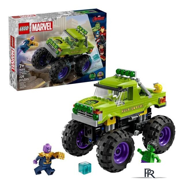 Конструктор LEGO Монстр-трак Халка против Таноса 76312 - Изображение №3 — Интернет-магазин ПроЗаказ