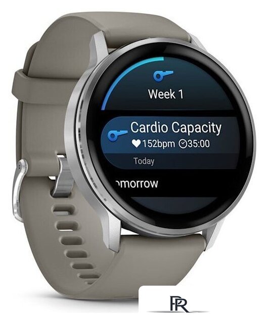Умные часы Garmin Venu 4 45 мм (серебристый/серый) - Изображение №5 — Интернет-магазин ПроЗаказ