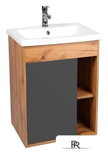  Viant Тумба под умывальник Бостон Como 50 VBOS50COG-T1STP - Изображение №1 — Интернет-магазин ПроЗаказ