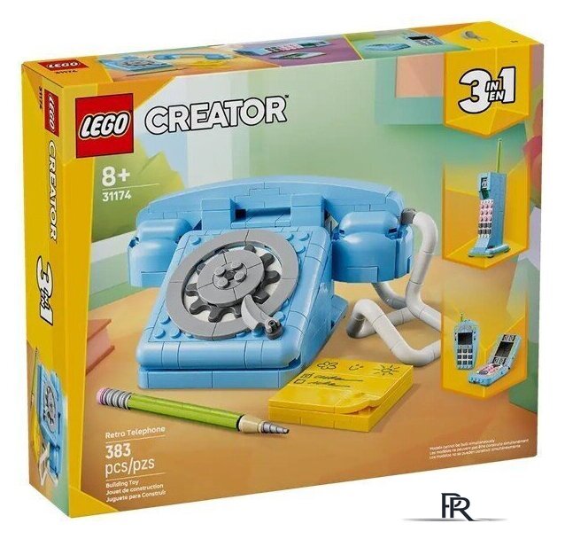Конструктор LEGO Creator 31174 Ретро телефон 3 в 1 - Изображение №1 — Интернет-магазин ПроЗаказ