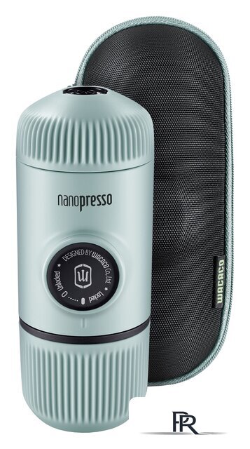 Ручная кофеварка WACACO Nanopresso Arctic Blue + Case - Изображение №1 — Интернет-магазин ПроЗаказ
