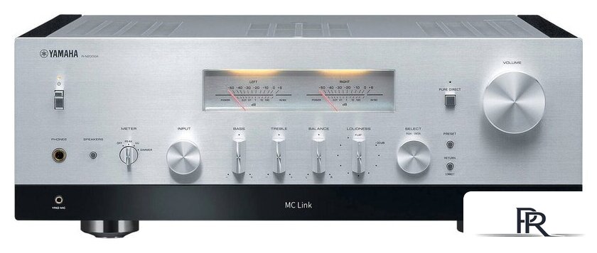 Сетевой ресивер Yamaha R-N2000A (серебристый) - Изображение №1 — Интернет-магазин ПроЗаказ