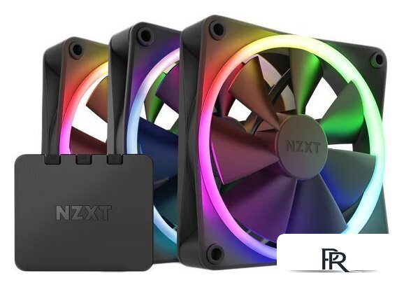 Комплект вентиляторов для корпуса NZXT F120 RGB Triple Pack RF-R12TF-B1 - Изображение №1 — Интернет-магазин ПроЗаказ
