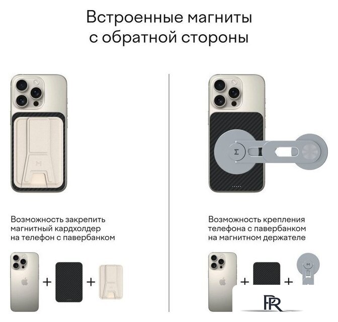 Внешний аккумулятор Magssory Pride Magnetic Power Bank 10000mAh PBN021 - Изображение №9 — Интернет-магазин ПроЗаказ