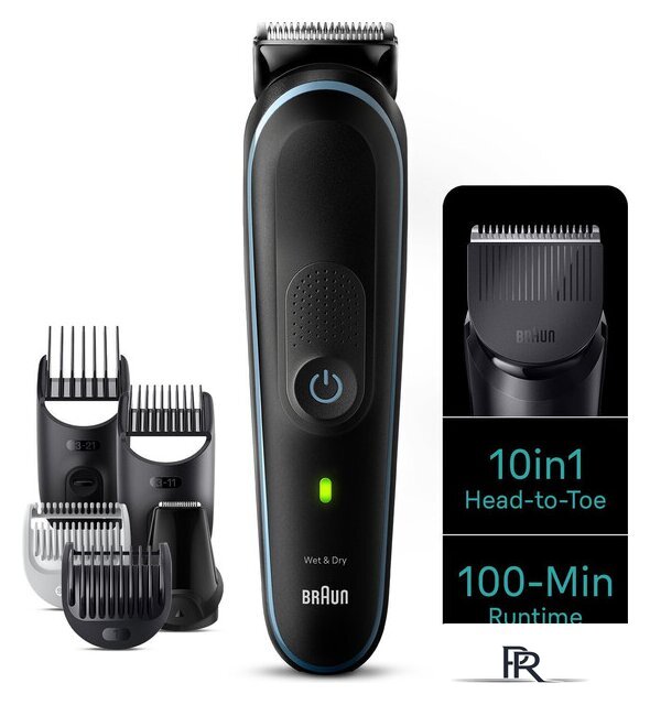 Триммер для бороды и усов Braun MGK5445 - Изображение №1 — Интернет-магазин ПроЗаказ