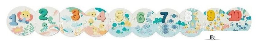 Развивающая игра Janod Цифры J08042 - Изображение №4 — Интернет-магазин ПроЗаказ