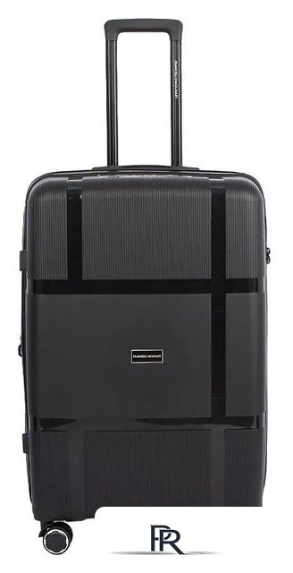 Чемодан-спиннер Francesco Molinary 341-AT309/3-27BLK (черный) - Изображение №1 — Интернет-магазин ПроЗаказ