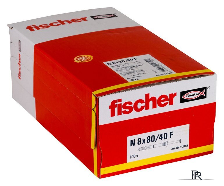 Дюбель-гвоздь Fischer N 8 x 80/40 F 513702 (100 шт) - Изображение №2 — Интернет-магазин ПроЗаказ