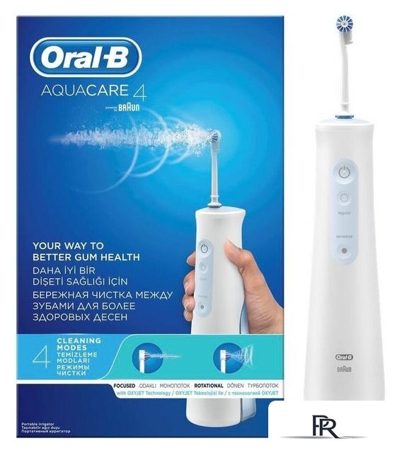 Ирригатор  Oral-B Aquacare 4 Pro-Expert MDH20.016.2 - Изображение №1 — Интернет-магазин ПроЗаказ