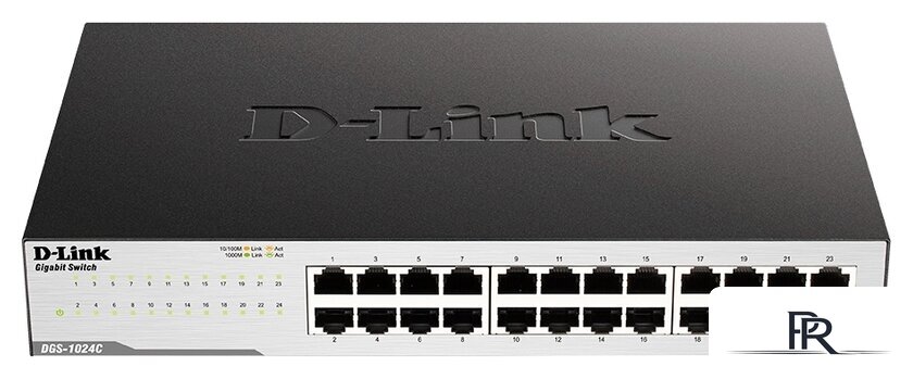 Неуправляемый коммутатор D-Link DGS-1024C/B1A - Изображение №1 — Интернет-магазин ПроЗаказ