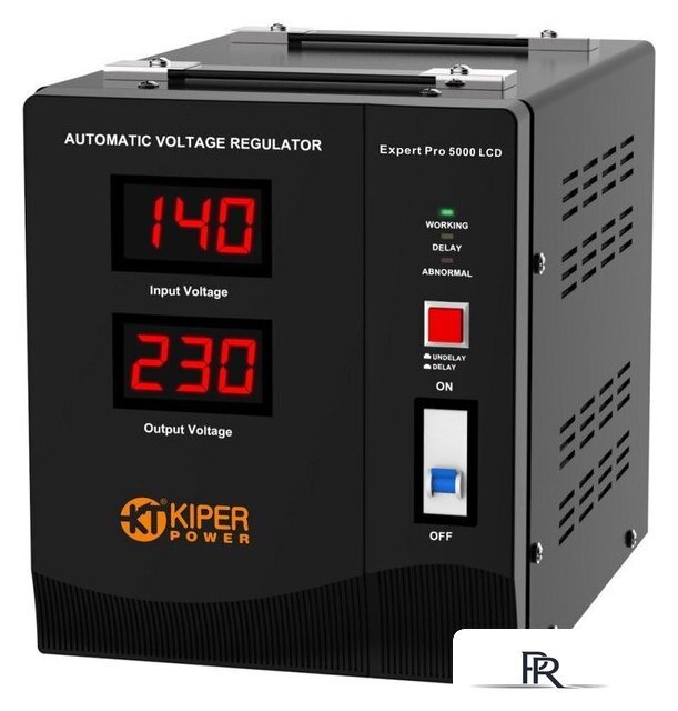 Стабилизатор напряжения Kiper Power Expert Pro 5000 LCD - Изображение №1 — Интернет-магазин ПроЗаказ